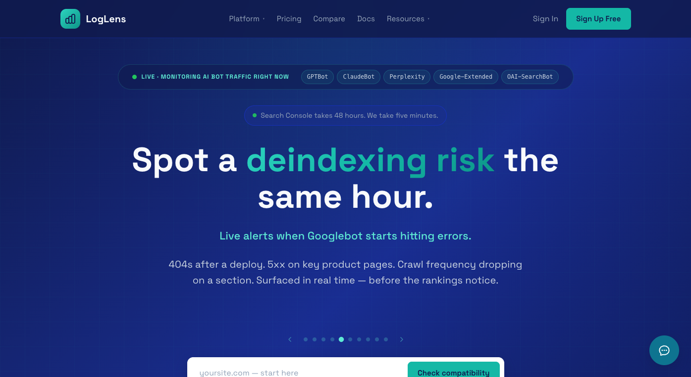 Salience AI helper across the marketing site and dashboard